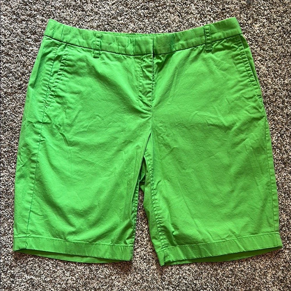 J. Crew Bright Green Women's Bermudas